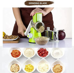 3-in-1 Rotary Drum Grater Kaddu Kash & Slicer